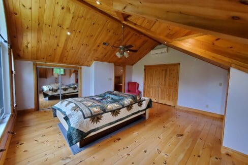 Bedroom with bathroom
