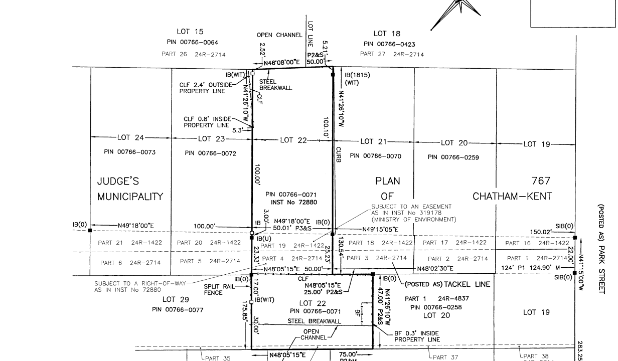 14 Tackel Line - Survey